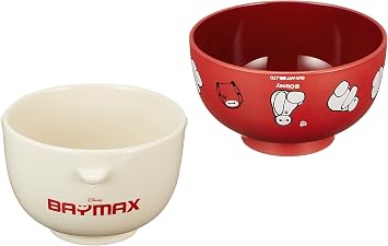 Sanart Disney Big Hero 6 Soup Bowl and Rice Bowl Set, Mini, 200ml SAN3474