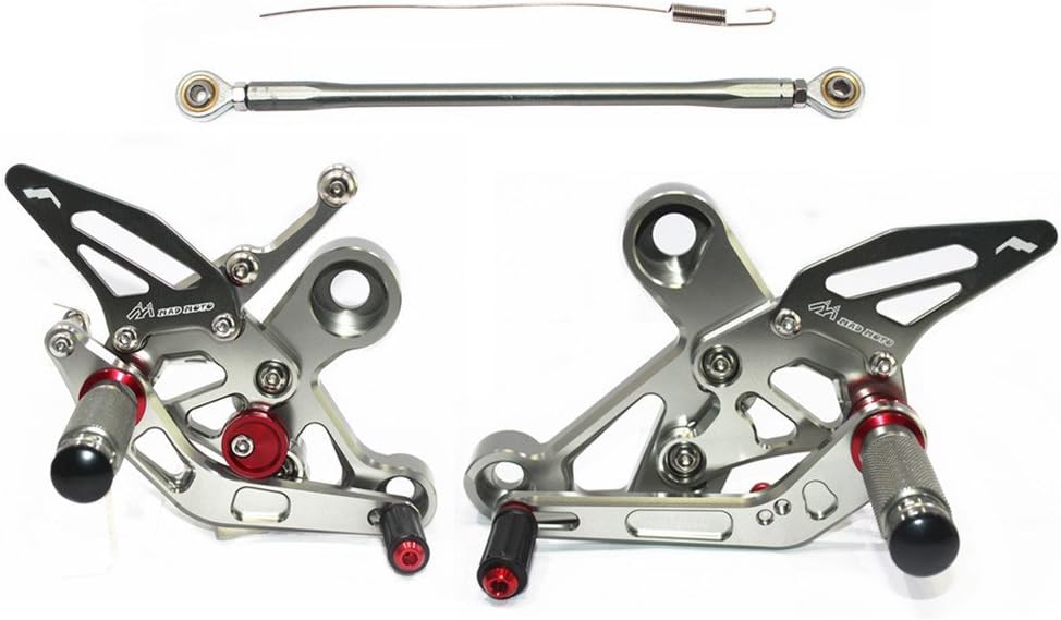 Rearsets Rear Sets Footpegs CNC Adjustable Compatible With MT09 FZ09 2014 2015 2016