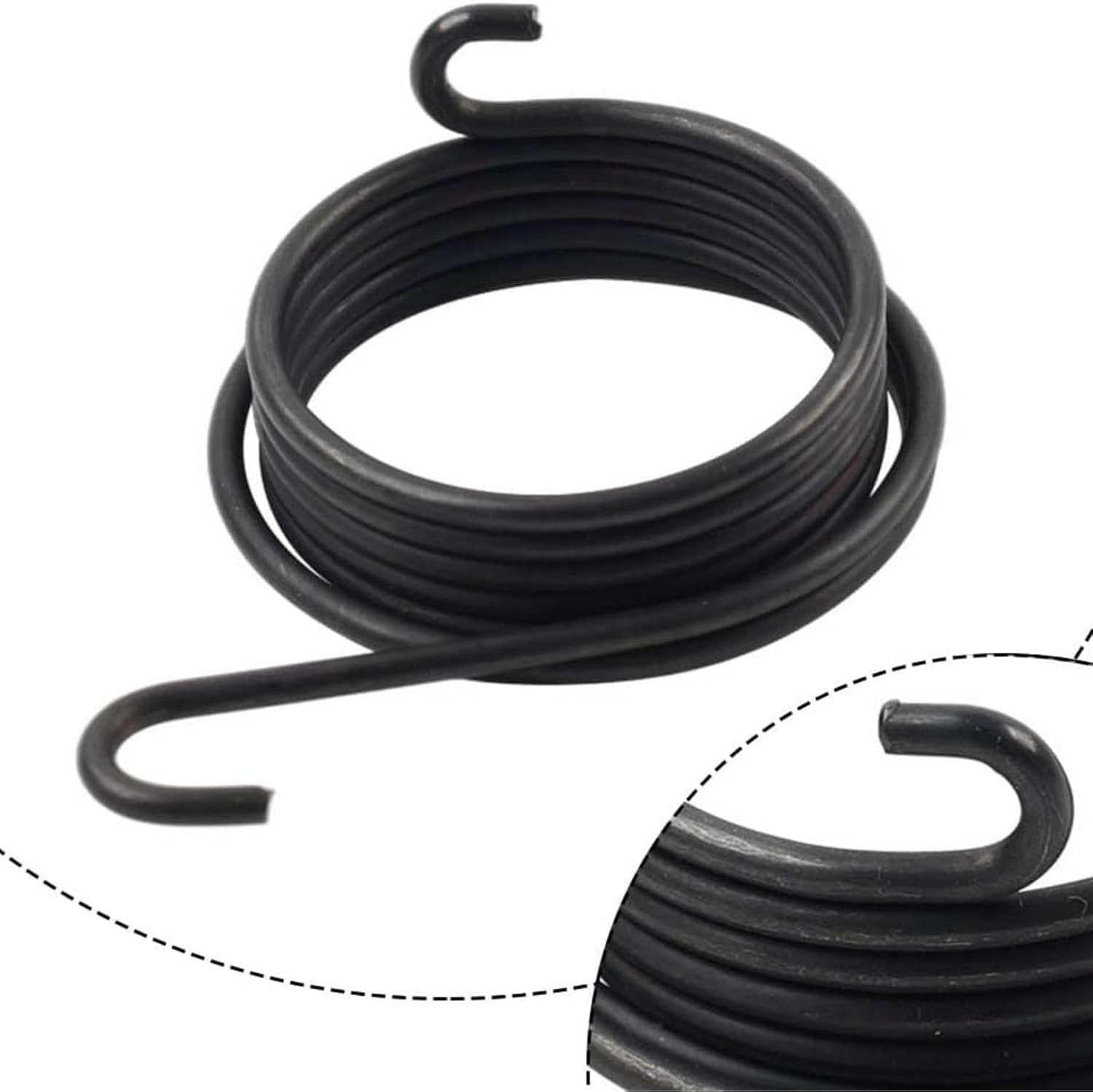 Replacement Kick Start Return Spring Fits Scooter Moped Motorcycle GY6 50CC 80CC Compatible with 4-stroke QMB139 Engine