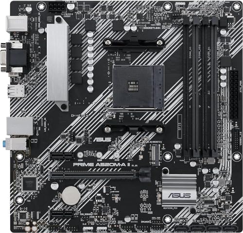 Placa Mãe Asus PRIME A520M-A II AMD AM4 DDR4 90MB17H0-M0EAY0