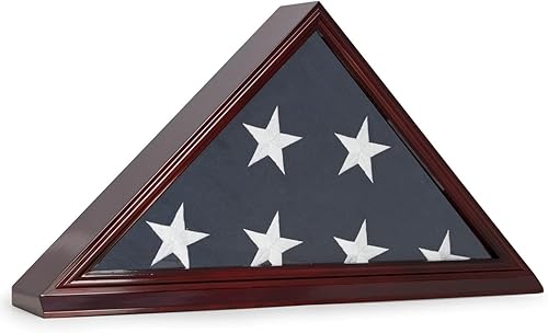 Bey-Berk Vitrina de bandera para monumento, montaje en pared