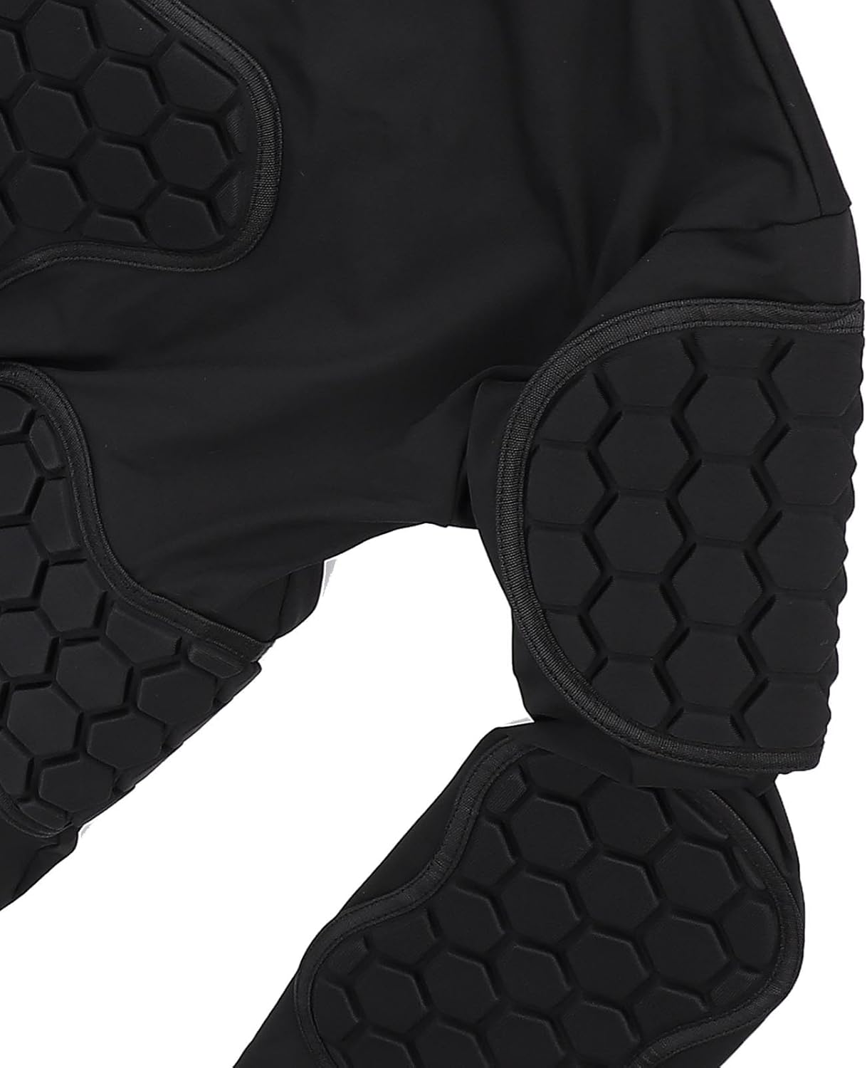 Men's Sports Shock Rash Guard, Compression Padded Shirt Soccer Basketball Protective Gear Chest Rib Guards Goalkeeper Shirt Football Rib Protectors (S)