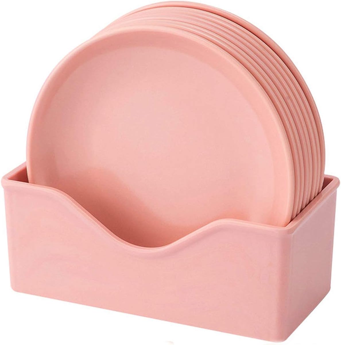 Dinner Plates Reusable Plastic Plate, Dessert, Snacks