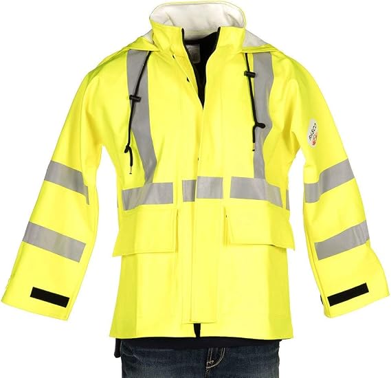 Rasco FR Rain Jacket (6X-Large) Yellow 