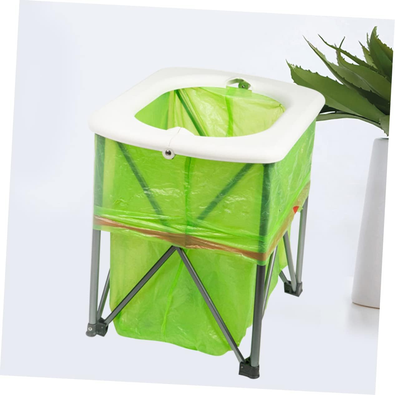 Portable Folding Toilet for Outdoor Emergencies Lightweight and Compact Design for Camping Hiking and Road Trips Easy to Assemble and Disassemble Sturdy Construction