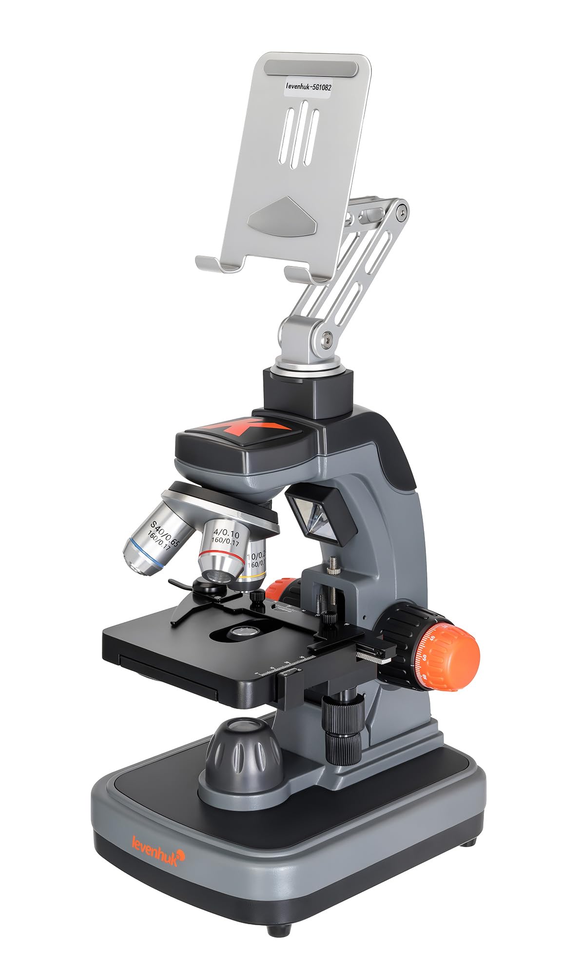 Levenhuk Kelvin Touch KM3 Fotomicroscopio 50x-1900x Aumento Microscopio Digital Wi-Fi para Smartphone y Tablet con App Móvil, Iluminación LED Dual, Foto y Vídeo Full HD, Educativo Biológico | Digital Wi-Fi para Smartphone y Tablet con App Móvil, Iluminaci