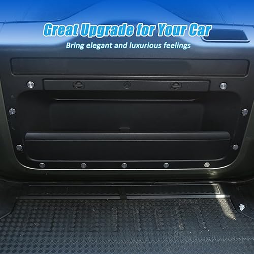 Miniatura 4 de Cubierta protectora de tornillo de puerta de aleación de aluminio para Land Rover Defender 110 130 2020-2022 accesorio interior de automóvil (puerta