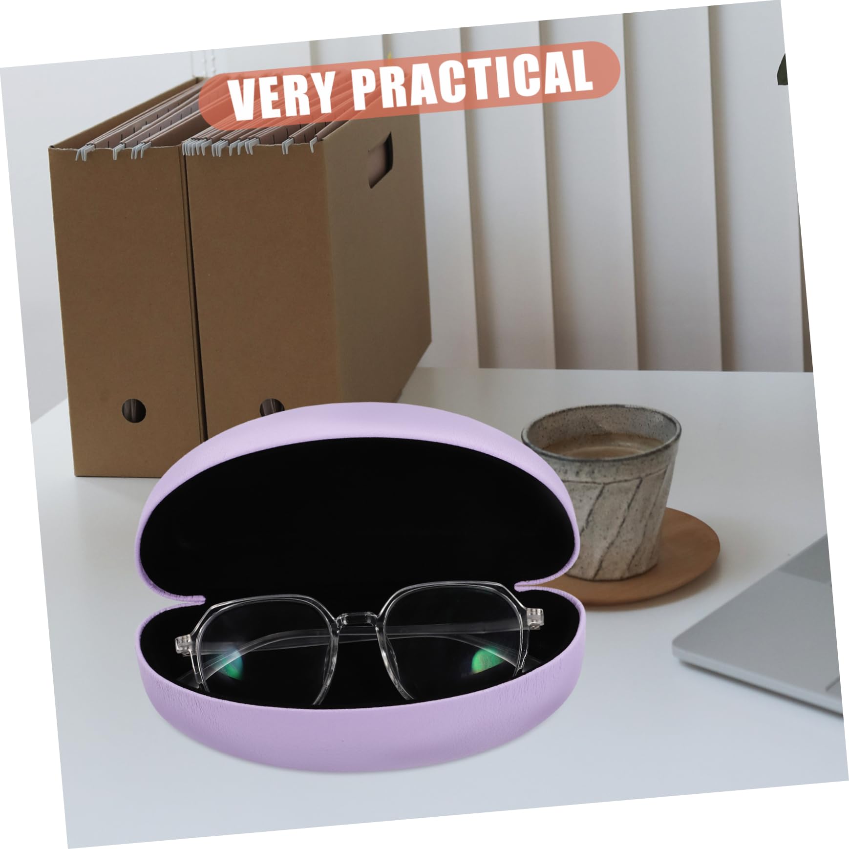 Healvian Custodia Per Occhiali Da Sole Astuccio Per Occhiali Organizzatore Viaggio Scatole Per Bicchieri Astuccio Portaocchiali Custodie Per Occhiali Da Donna Guscio Duro Pu