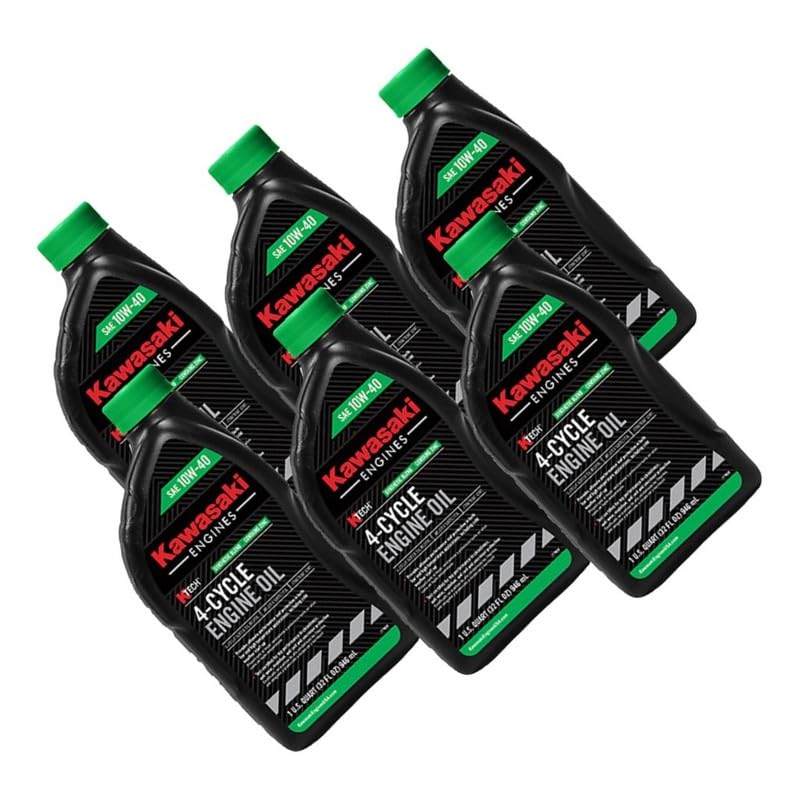 Olio Motore Kawasaki 4 Tempi SAE 10W40 – Confezione Da 4 Quarti (99969-6296)