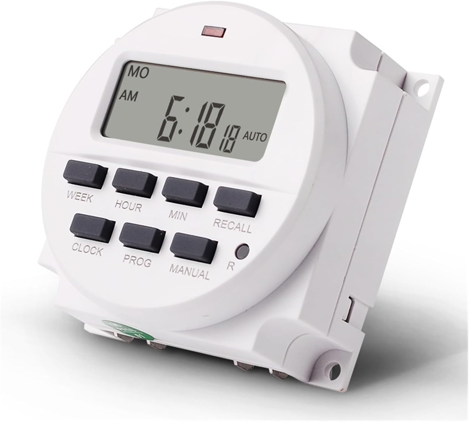 TM618H DC 12V 24V AC 110V 120V 220V 230V Voltage Output Digital 7 Days Weekly programmable Timer Switching time Relay Control(220V Timer)