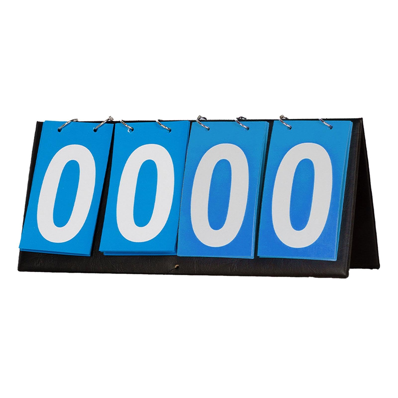 Enakshi® Tabletop Flip Scoreboard 4 Digits Score Keeper for Games Tennis Multi Sports Blue|Sporting Goods | Other Sporting Goods-image-23