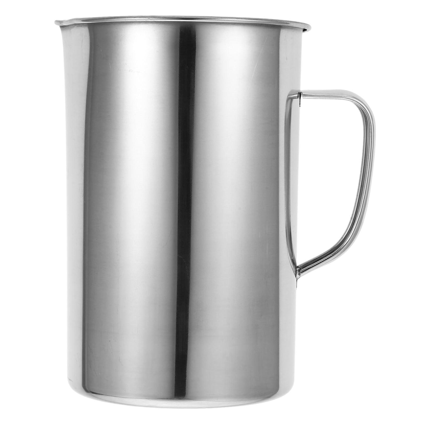 Tasse à Mesurer en Acier Inoxydable 2000ml avec Graduation