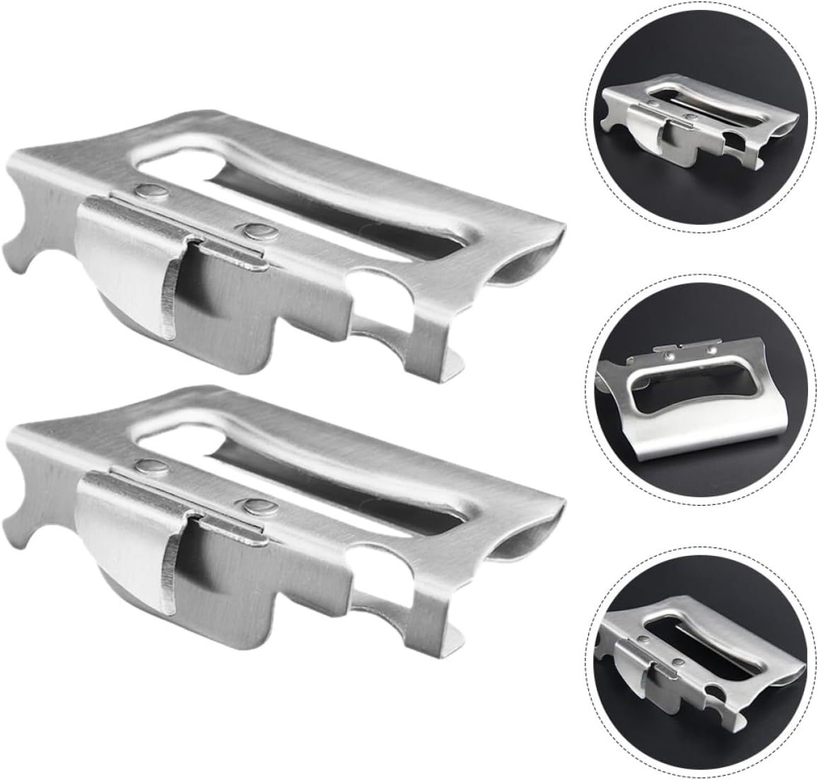2pcs Stainless Steel Manual Can Opener and Beer Bottle Opener Multifunctional Tool for Home and Outdoor Use Design for Easy Handling