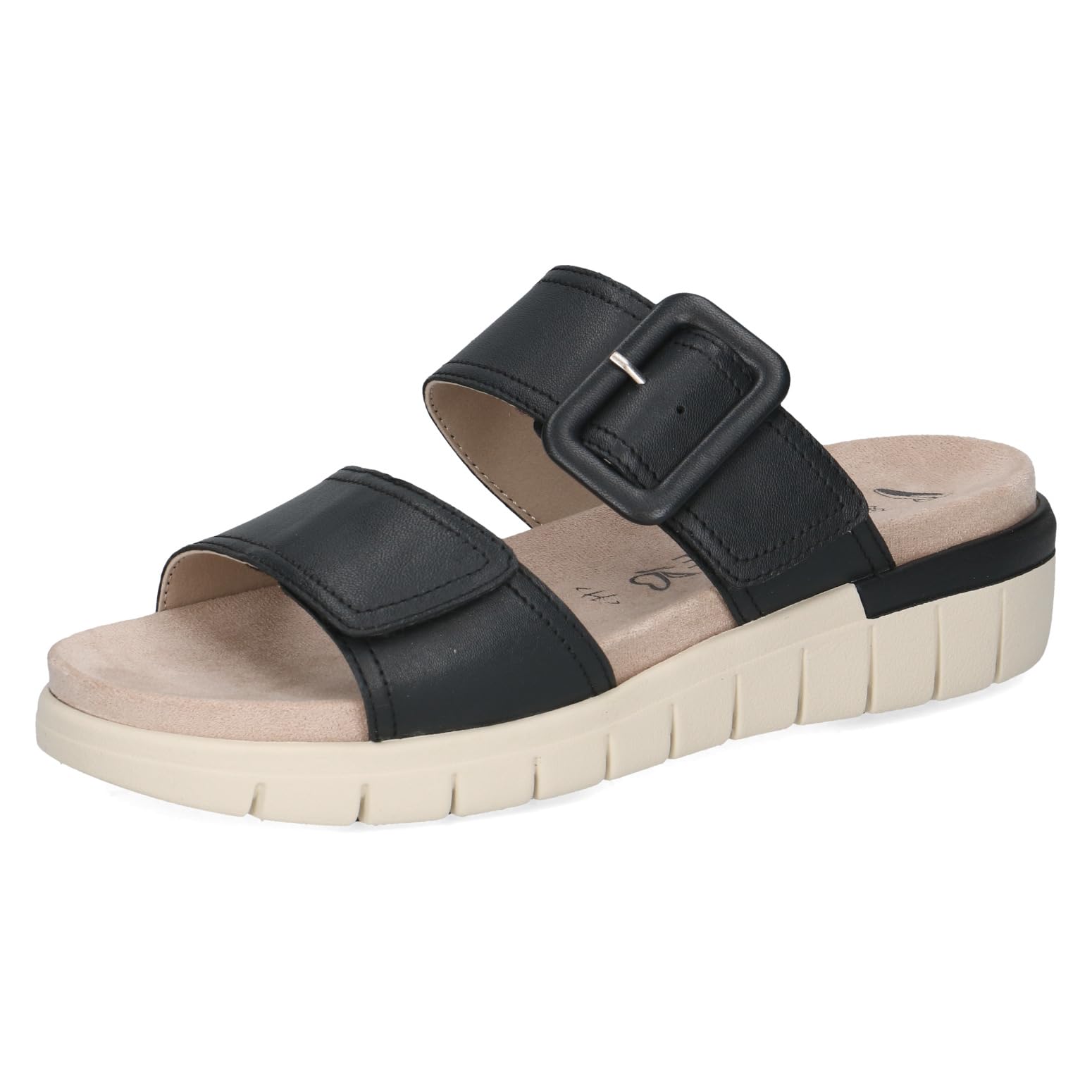 Caprice Women's Leather Sandal, Blue (Ocean Nappa), 6.5 UK