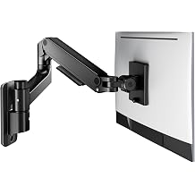 PEGZONE Single Monitor Wall Mount for 17-49 Inch Curved Ultrawide Screens