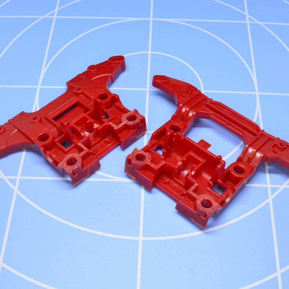 ミニ四駆 MSフレキ加工用治具フロント リアシャーシ用ミニ四駆用ツール しみず製作修理工房 製作