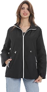 جاكيت مقاوم للماء، سحاب امامي كامل، جيوب متعددة - 17329