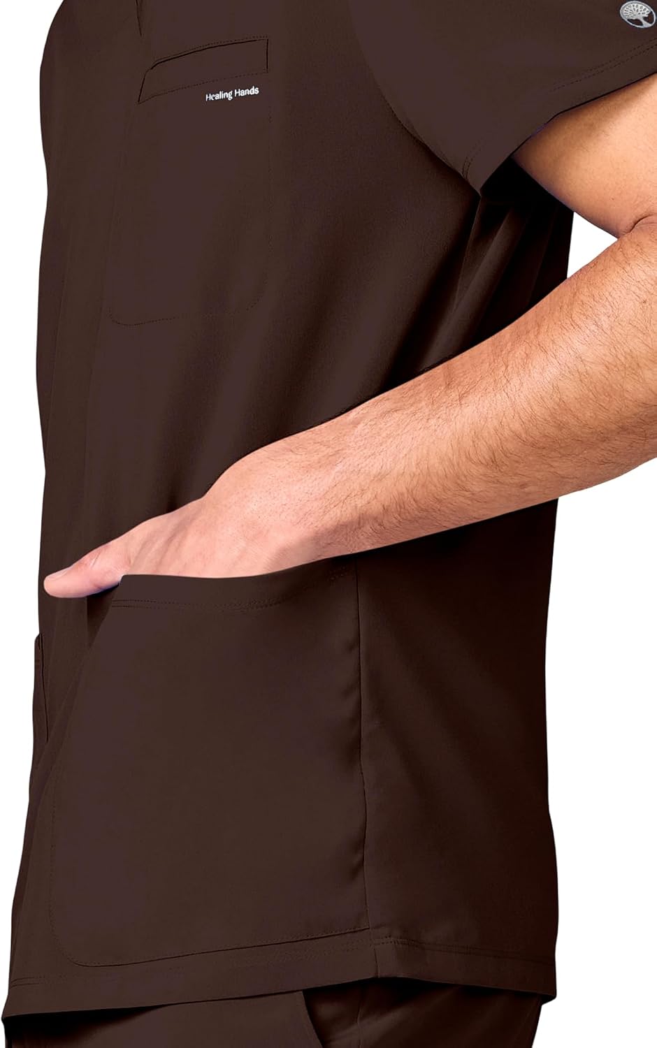 Healing Hands EVRY V-Neck Men’s Scrub Tops with 3 Pockets