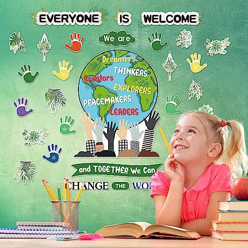 Image of 97 Pcs We are and Together We Can Change The World Bulletin Board Set
