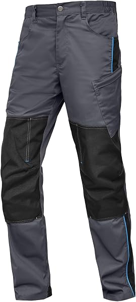 WORK IDEA Herren Stretch-Arbeitshose mit zahlreichen Taschen und Werkzeugtaschen - 1