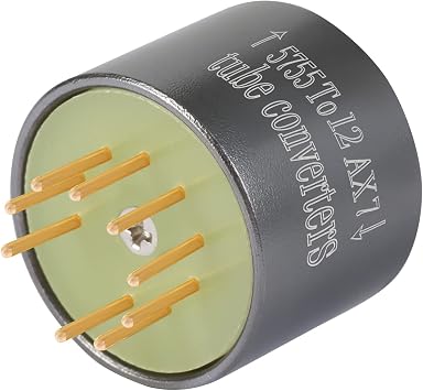 5755 420A To ECC83 ECC82 ECC81 12AX7 12AU7 12AT7 7025 Tube Adapter Amplifier Guitar