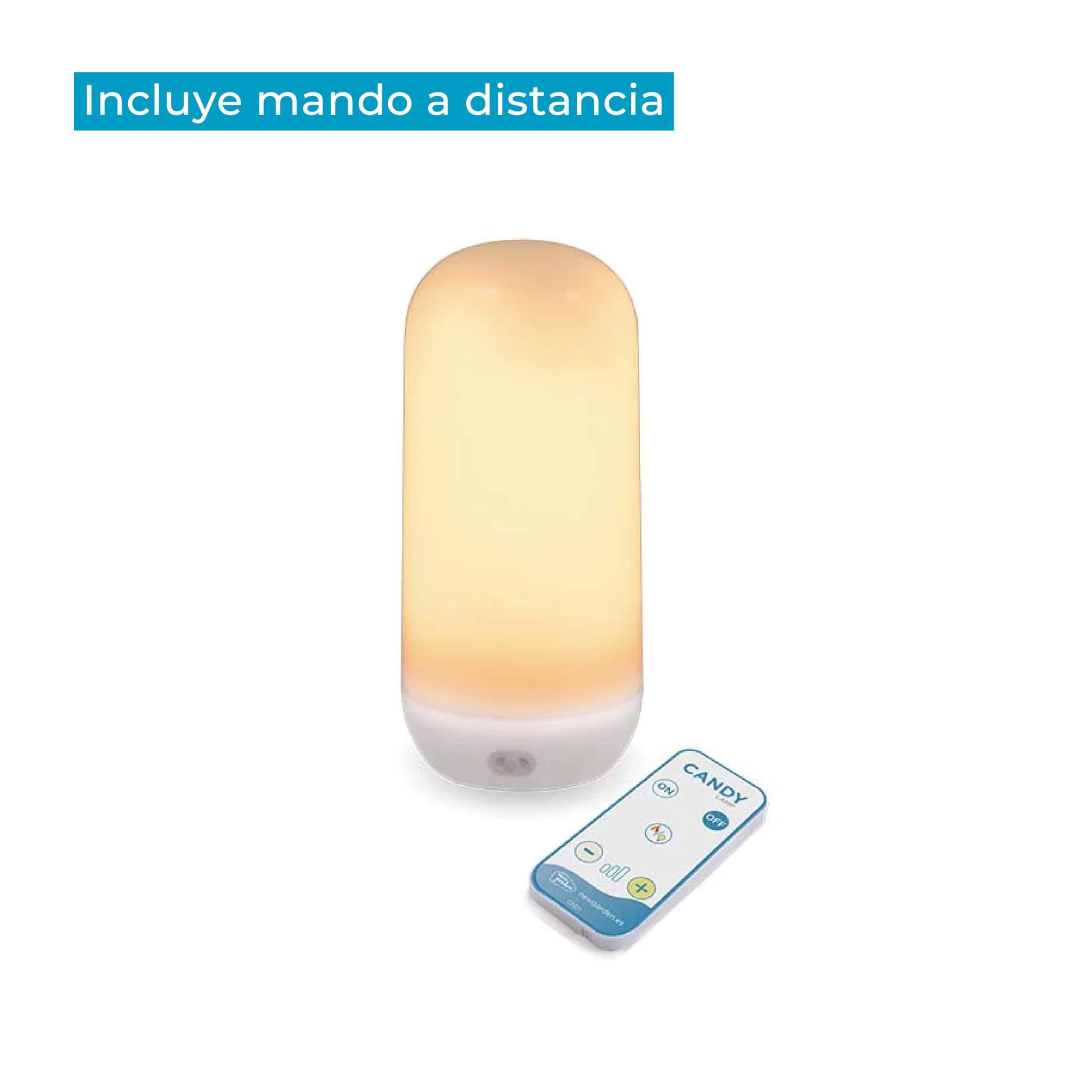 newgarden - Farol de Mesa Portátil y Metálico SIROCO Efecto Llama. Luz LED Cálida 200 Lúmenes Sin Cables IP54. Batería Recargable Hasta 20H de Uso. Incluye Mando a Distancia (Altura 30 cm)