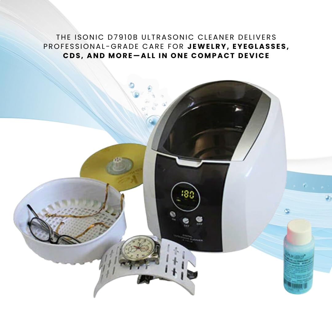 iSonic - D7910B Ultrasonic Cleaners, Personal Models