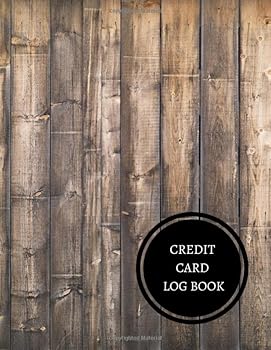 Paperback Credit Card Log Book: Credit Card Log Book