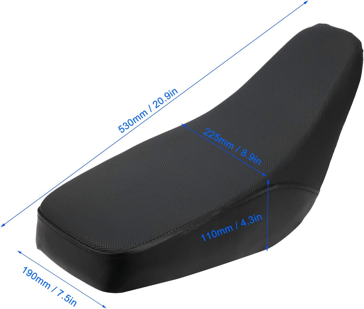 ATV Seat, Simple Installation Saddle Replacement, Save Time and Effort Sophisticated Workmanship Stylish and Generous for Woman Man