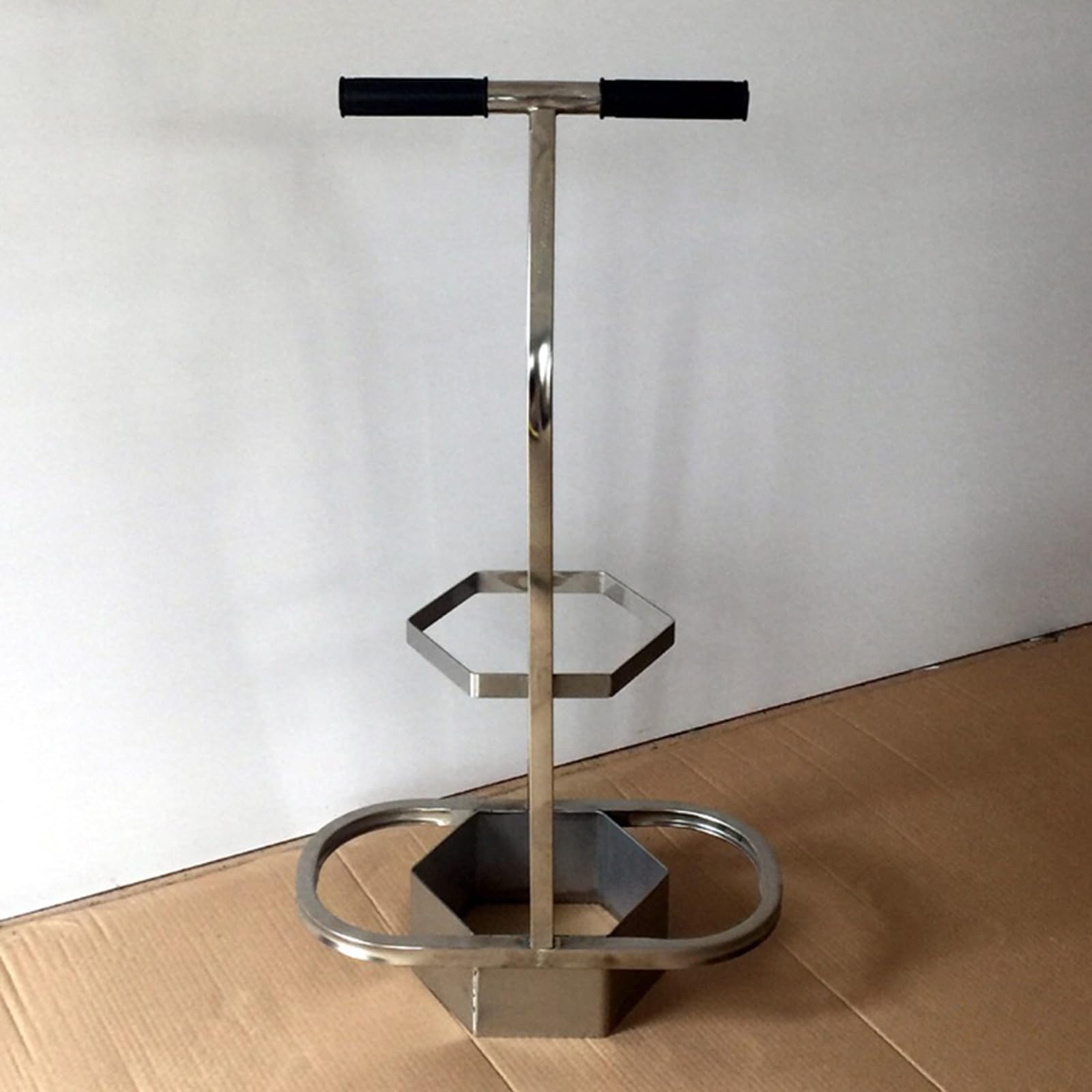 Strumento per la riparazione del tappeto erboso da golf, tagliaerba esagonale con doppie maniglie ergonomiche, lama affilata in acciaio inossidabile per la cura del prato