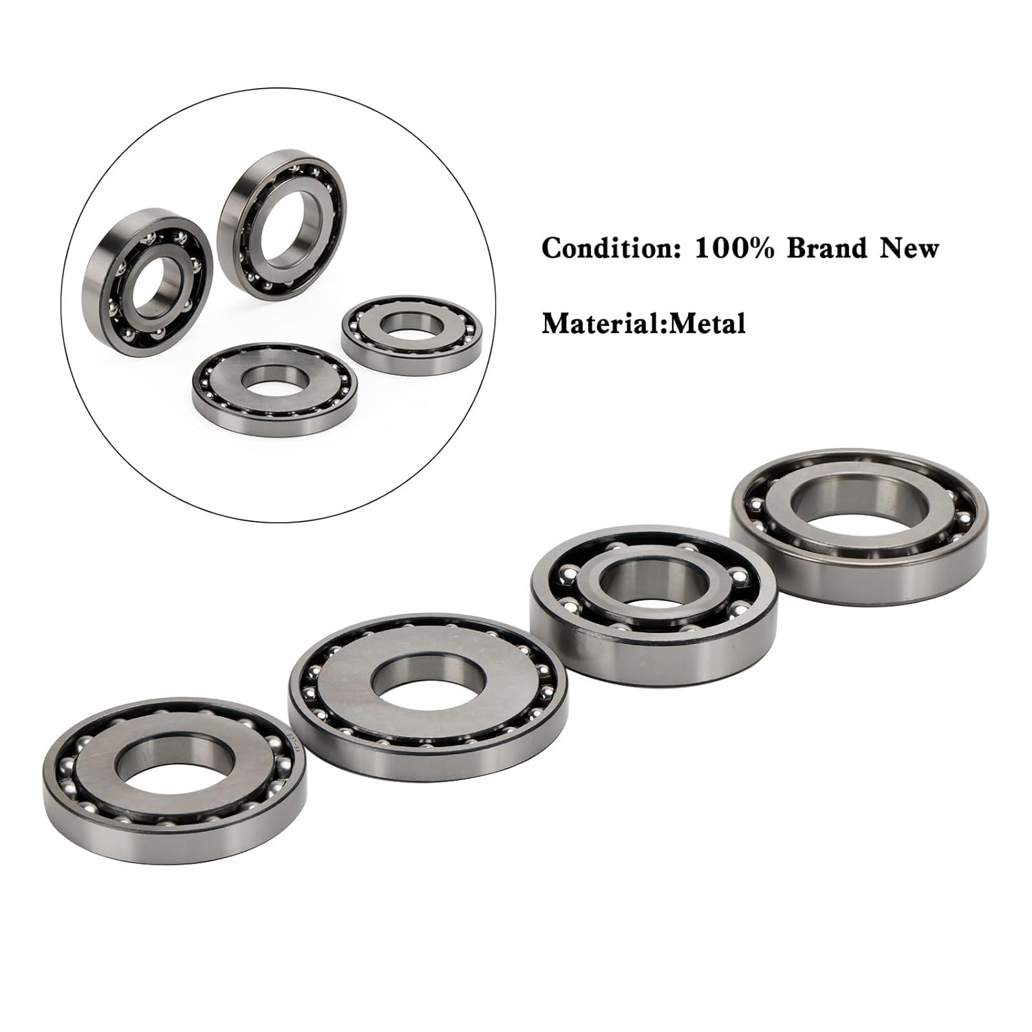 Topteng K114 CVT Automatic Transmission Pulley Bearing Kit 4PCS/Kit Is Suitable for Toyota, for Lexus