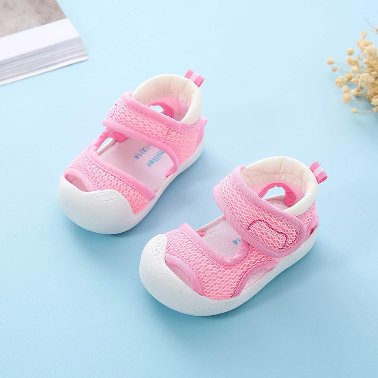 Scarpe Passeggio Bambini Sneakers Comfortevoli Ragazzi Ragazze Neonato Passi Antiscivolo Morbide Leggere