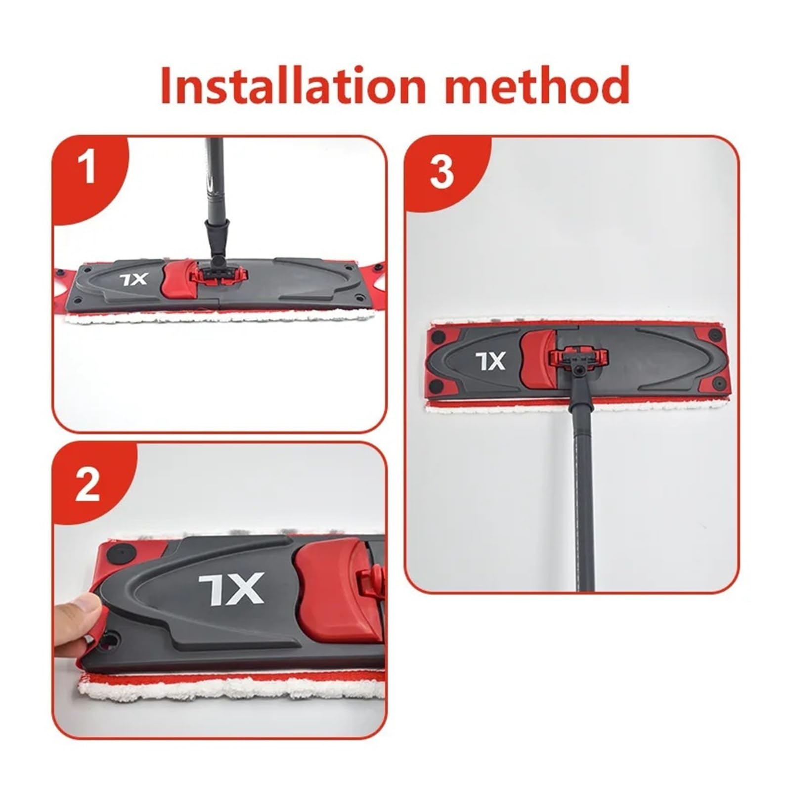 Compatible Con Vileda UltraMax XL Almohadillas De Microfibra For Fregona De Suelo, Paño De Fregona Plano De Repuesto, Secado Rápido, Lavable A Máquina, Limpieza Reutilizable