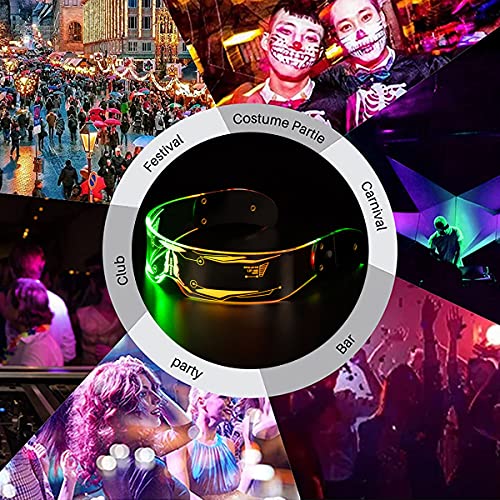 LED-Luminous-Glasses-7-Color-Cyberpunk-LED-Visor-Glasses-Futuristic-Electronic-Visor-Glasses-Perfect-For-Cosplay-and-Festivals-for-Party-Disco-DJ-MusicConcert-LiveFancy-Dress