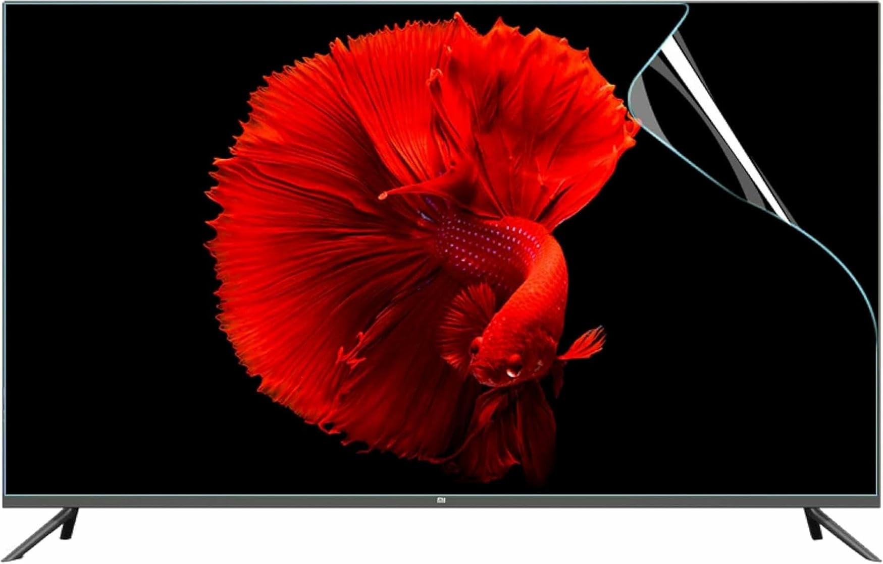 Folia filtrująca ochronna na ekran TV, Zabezpieczenie ekranu telewizora LCD 32-75 cali(52 Inches 1161x661 mm)