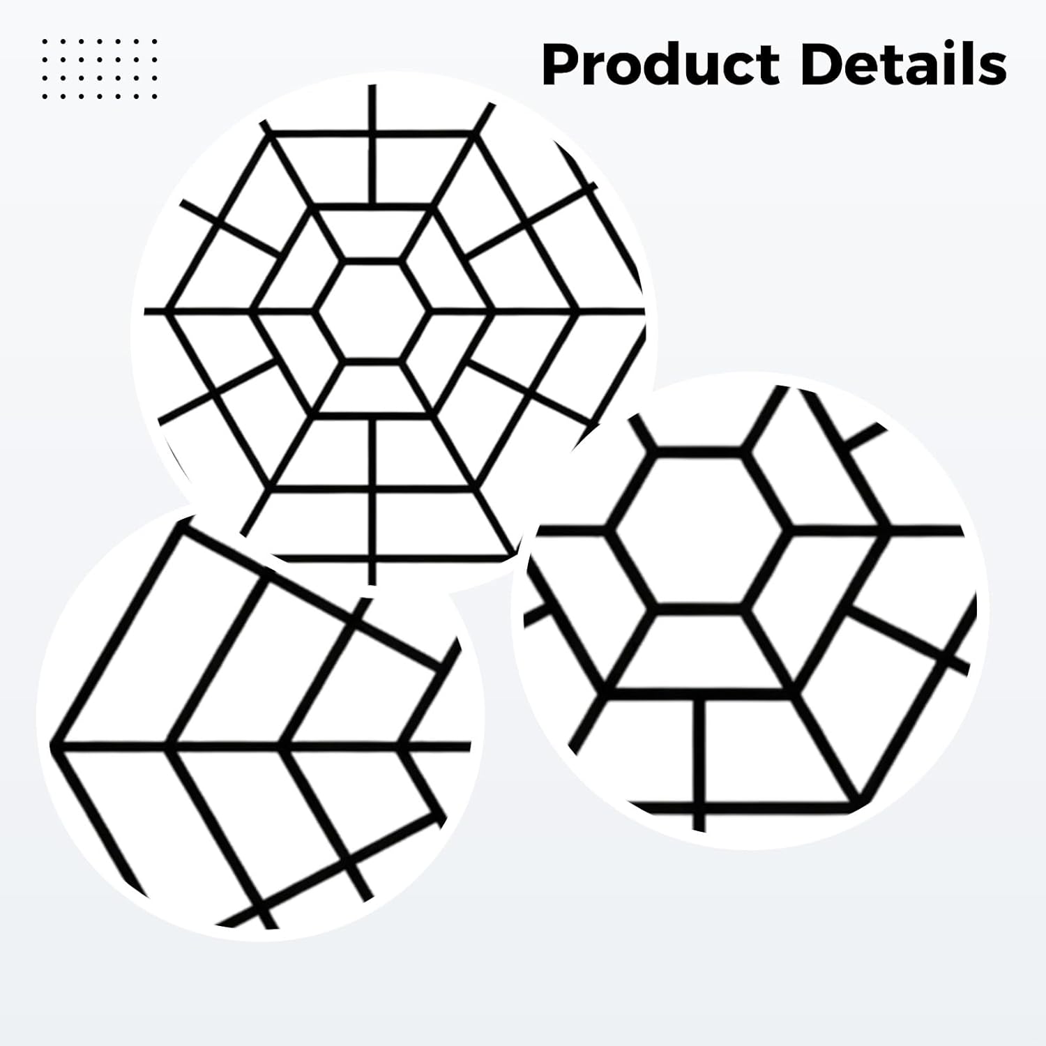 40 Pcs Floating Pond Guard, Black Modular Plastic Pond Netting for Fish, Fish Protection Net Set with Buckles