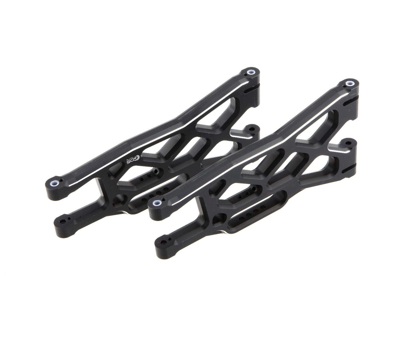 GDS Racing Alloy Front & Rear Lower A-Arms Black for Traxxas X-Maxx RC Monster Truck 1/5 (Pair)