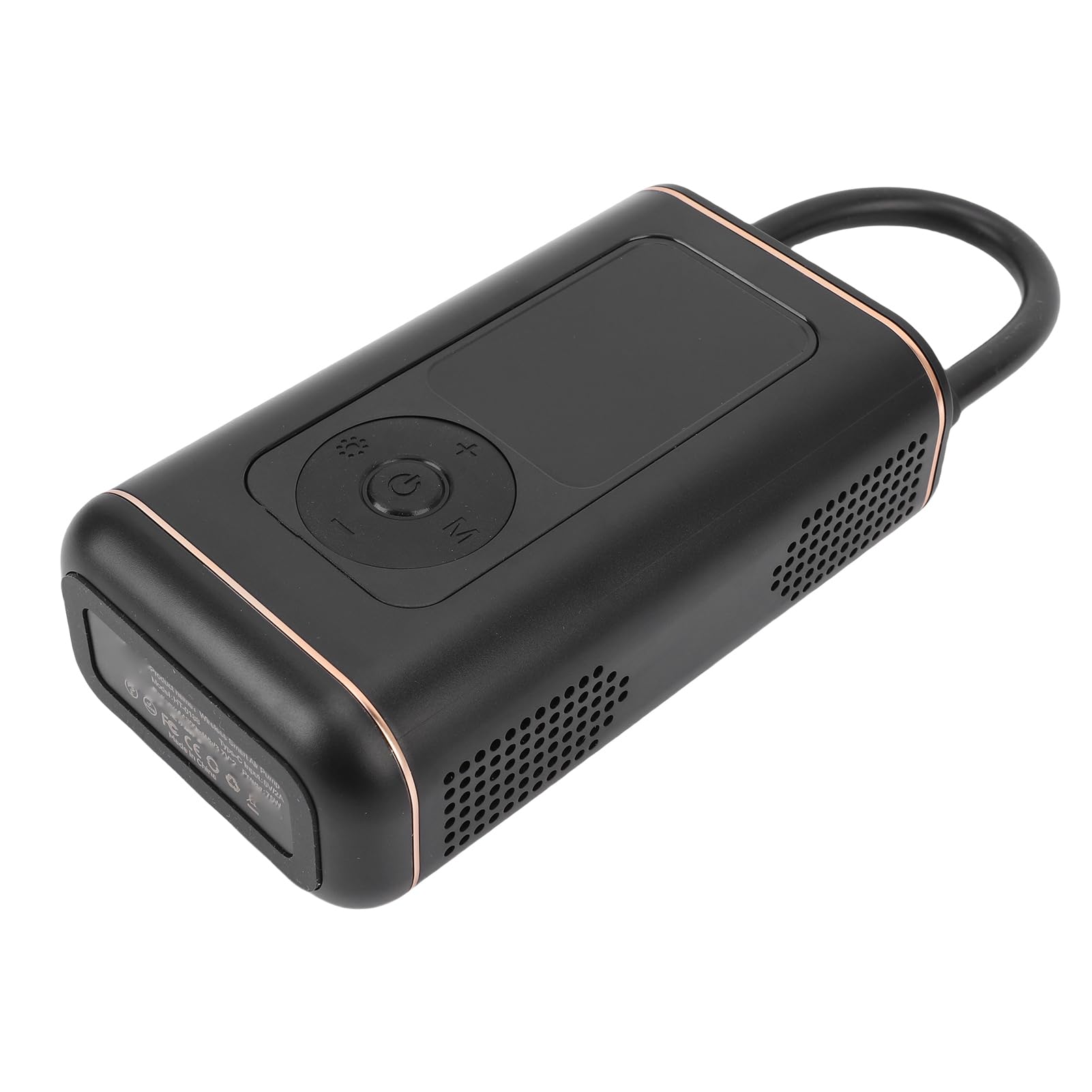 Pongnas Inflador de Neumáticos Inalámbrico con Batería de 2000 MAh, Bomba Eléctrica Portátil con Apagado Automático para Neumáticos de Automóvil, Cámaras de Bicicleta y Pelotas Deportivas, Compacto