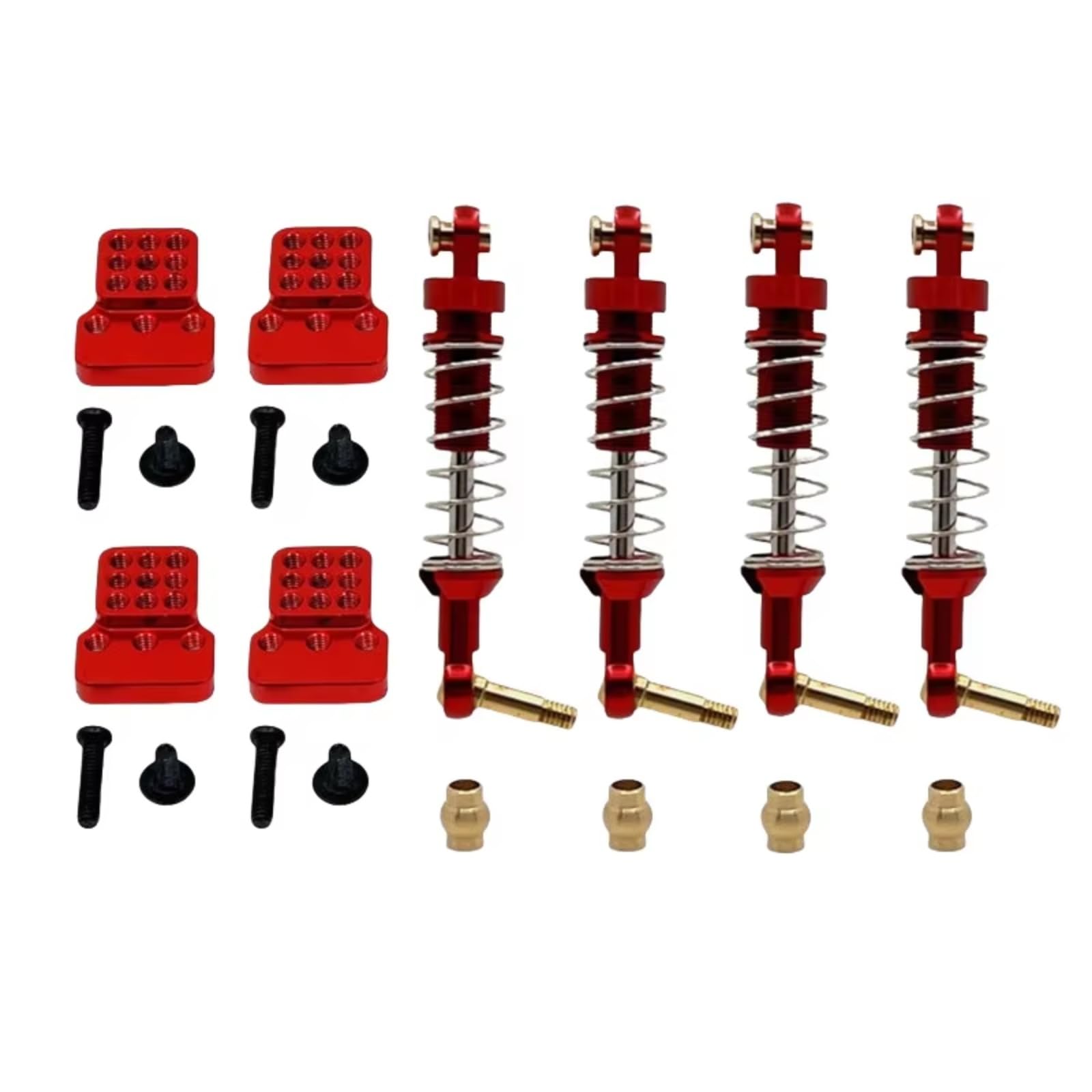 pour WPL C44 C34 FJ45 1/16 RC Support De Suspension en Métal
