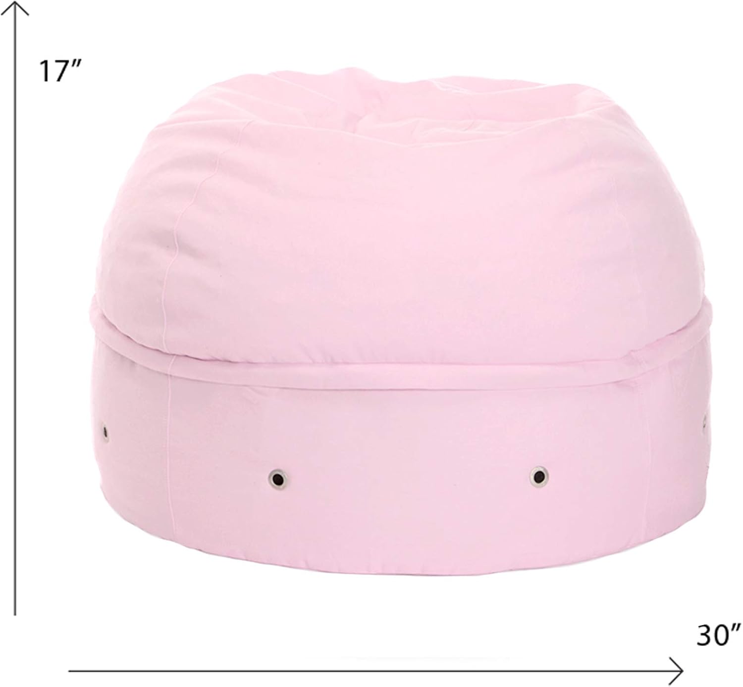 New Product mimish Cozy Storage Beanbag, Cotton Candy