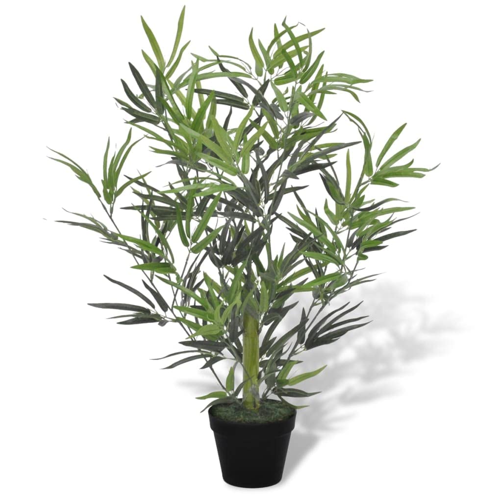 Amazon.de: vidaXL Kunstpflanze Bambus 80cm Knstlicher Baum Kunstbaum  Zimmerpflanze Deko