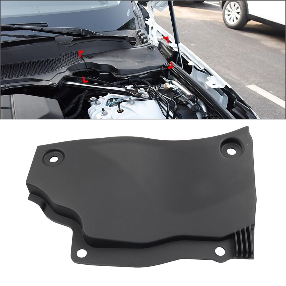 Bacar LR170725 Cowl Side Trim Panel Cowl Extension Cover Wiper Cowls 1 Pc For Land Rover For Range Rover Sport 2014-2022 ABS Left