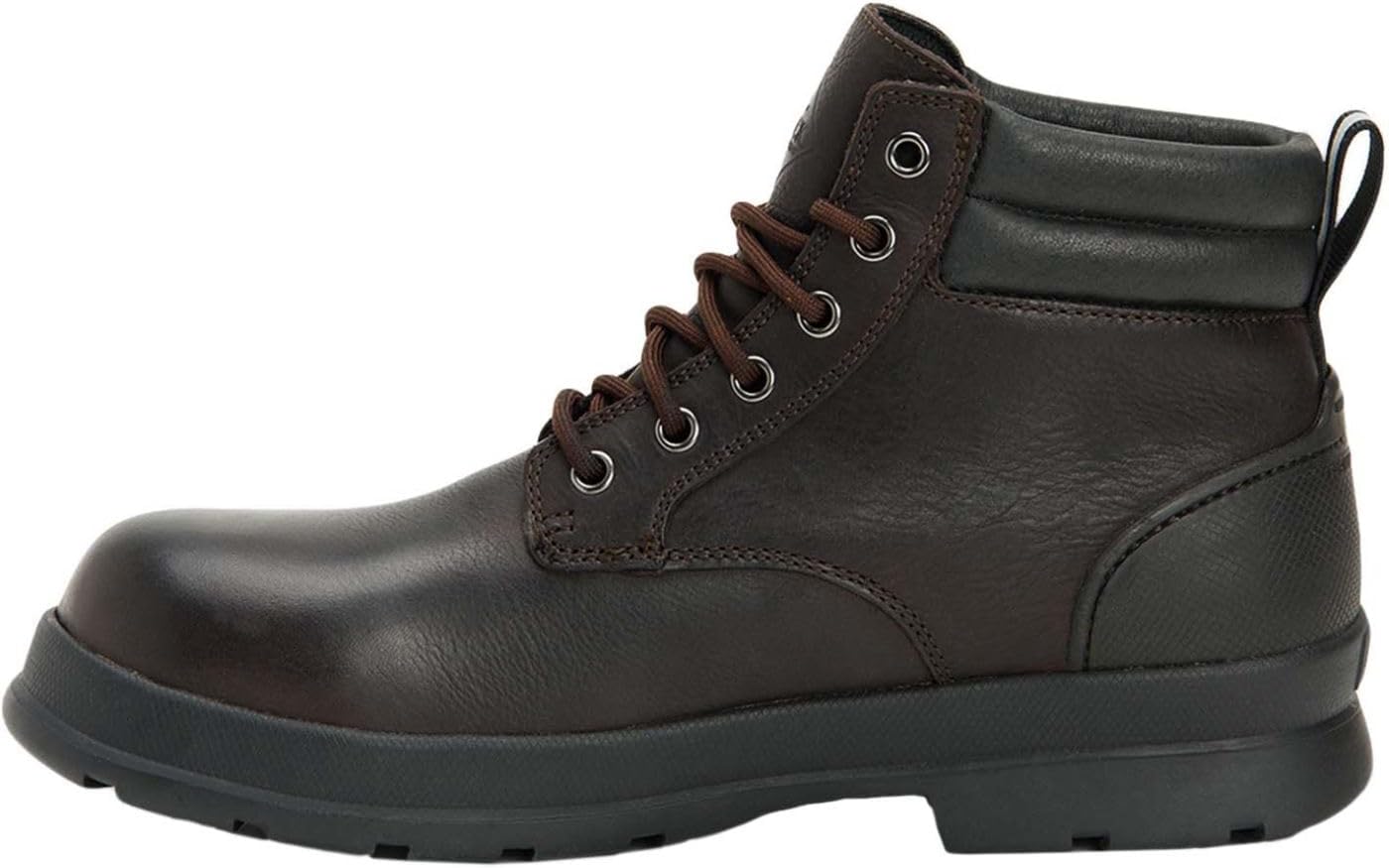 Muck Boot Mens Chore Barn 6 Inch Waterproof Composite Toe Work Safety Shoes Casual - Brown - Size 11 M