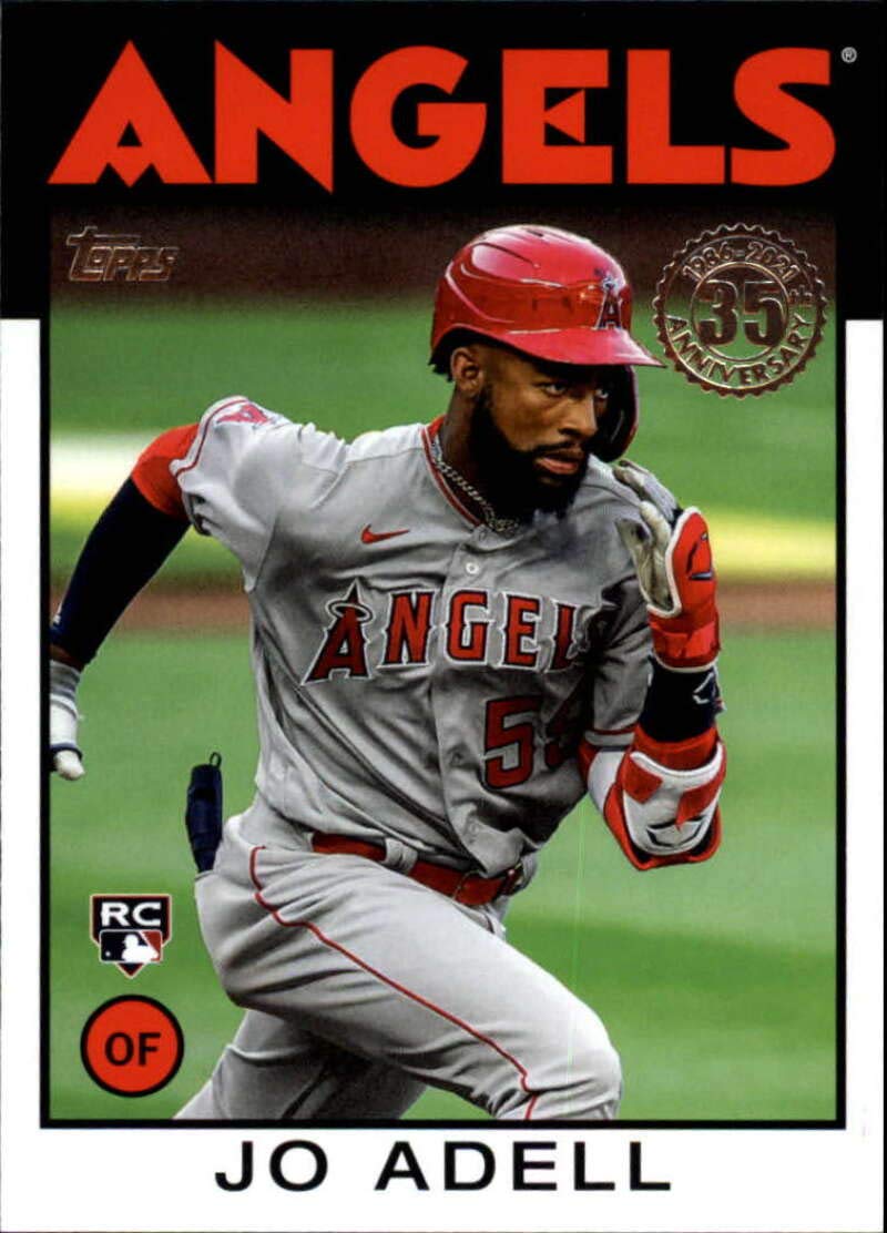 MLB 1年目 JO ADELL ref auto Amazon.com: 2021 Topps Series 1 Baseball 1986 Topps Baseball
