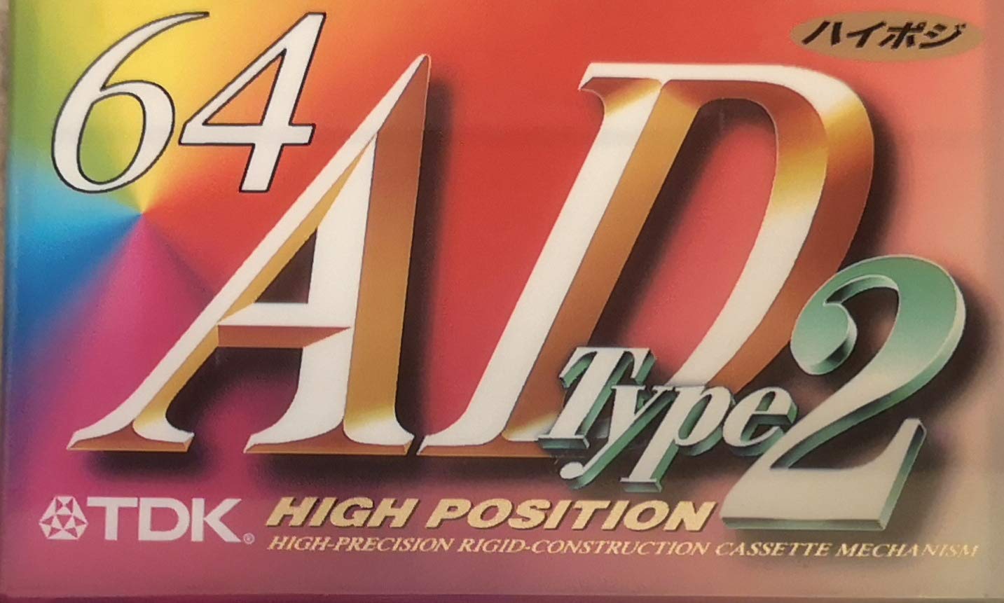 TDK カセットテープAD-60F とTDK AD2-70