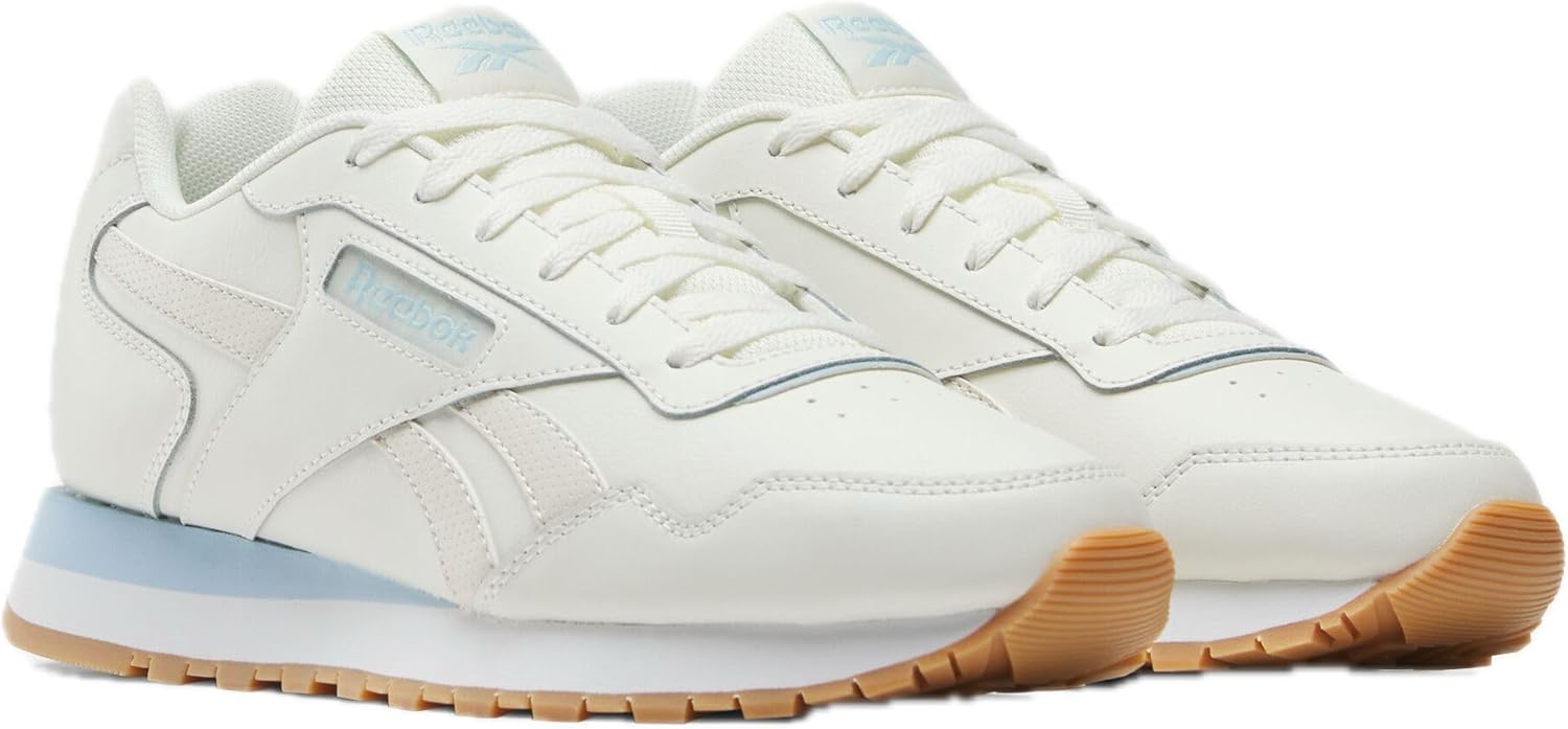 Reebok Women's Glide Sneaker, Chalk/Classic Beige/Soft Blue, Size 9.5 - Image 2