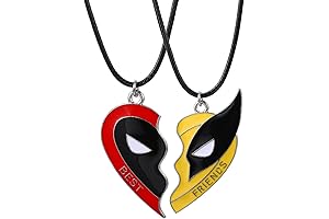 Deadpool and Wolverine Matching Necklace for 2: The Perfect Symbol of Your Unbreakable Bond