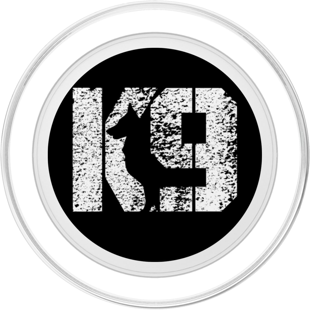 K9 Veteran Military Working Dog USA US Flag K9 Veterans Day PopSockets PopGrip for MagSafe