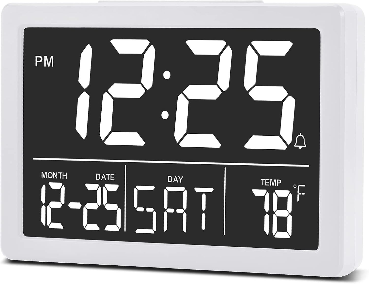 SZELAM Digital Alarm Clock front view