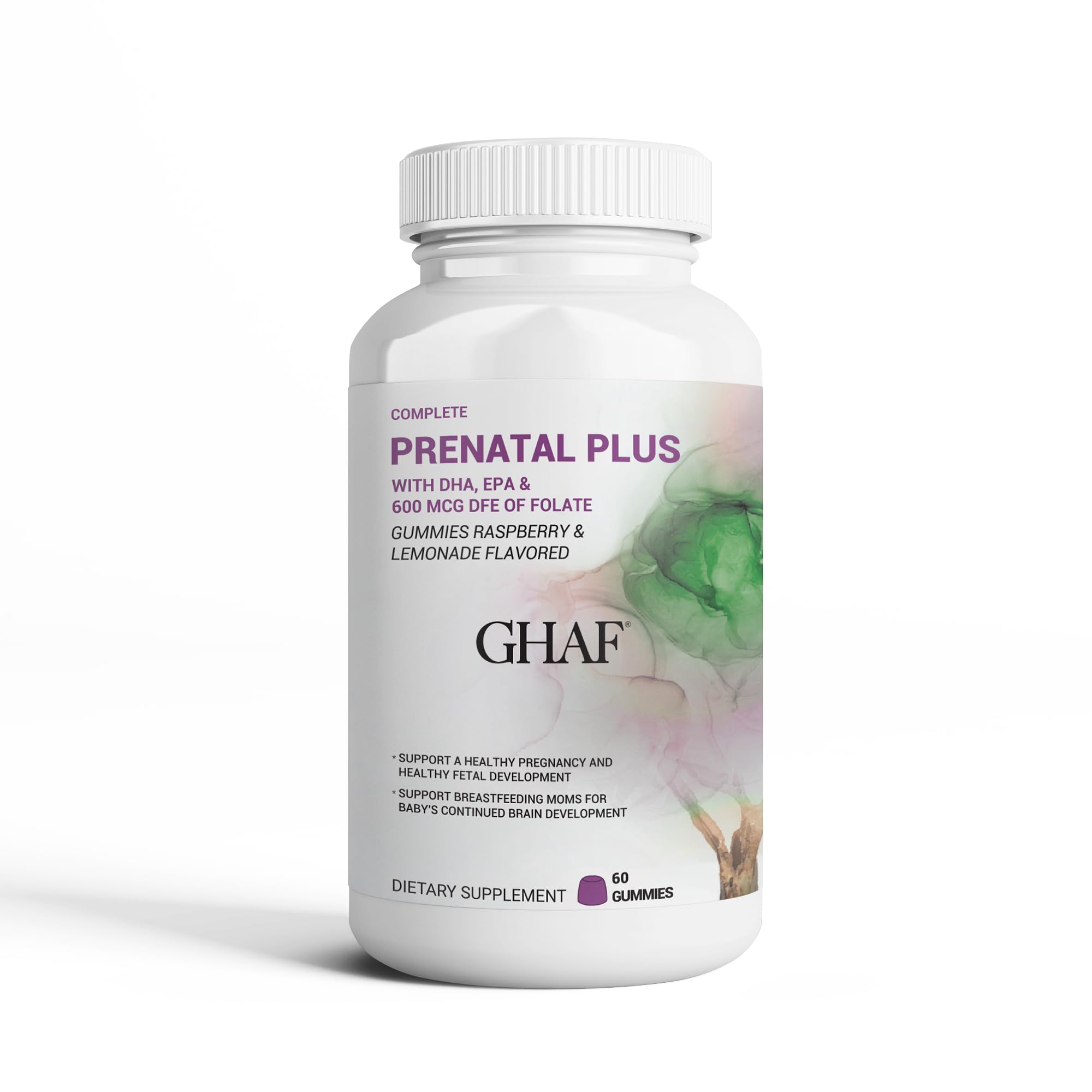 Buy GHAF Complete PRENATAL PLUS, 60 Gummies Prenatal Multi Gummy